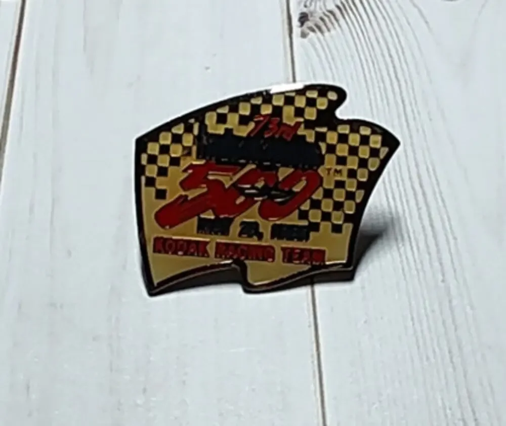 Indy 500 Souvenir Pin 1989 Kodak Racing Team Indianapolis 500